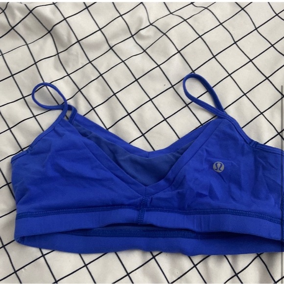 Lululemon Blue sports bra - Picture 2 of 2